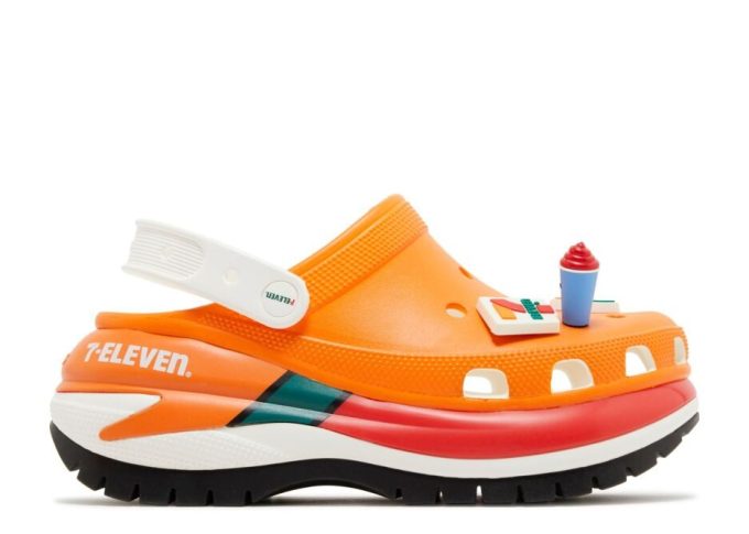 7-Eleven x Mega Crush Clog „Orange”