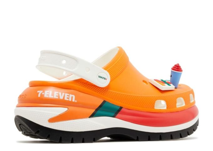 7-Eleven x Mega Crush Clog „Orange”