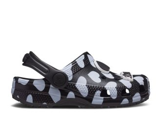 Awake NY x Classic Clog Kids „Home Is Where The Heart Is – Black”