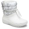 Cizme Crocs (WMNS) Classic Neo Puff Luxe „White Grey” 207312-1CR
