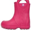 Cizme de ploaie Crocs (GS) Candy Pink Handle It „roz” 12803-6X0