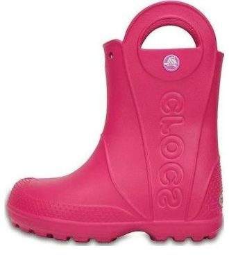 Cizme de ploaie Crocs (GS) Candy Pink Handle It „roz” 12803-6X0