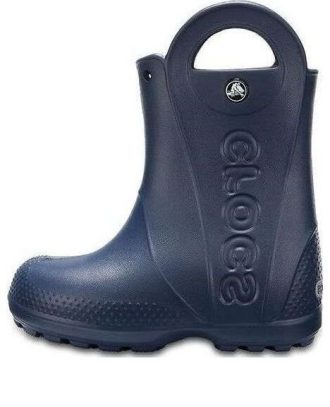 Cizme de ploaie Crocs (GS) Handle It „Navy” 12803-410