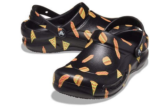Crocs Bistro Graphic Clog Sandale negre, elegante, casual 204044-0FN Crocs Bistro Graphic Clog Sandale negre, elegante, casual 204044-0FN
