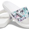 Crocs Classic Casual Fashion Unisex Papuci albi 206520-928