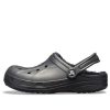 Crocs Classic Clog Crocs Stay Warm, unisex, sport, rezistente la uzură, sandale negre 16244-060