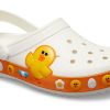 Crocs Classic Clog Line Friends Beach, alb, galben, sandale unisex „alb galben” 205791-100