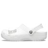 Crocs Classic Clog Logo „Alb” 206450-103