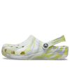 Crocs Classic Clog Marble Beach Sports Sandale unisex alb gri „White Grey” 206867-1FJ Crocs Classic Clog Marble Beach Sports Sandale unisex alb gri „White Grey” 206867-1FJ