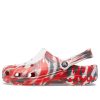 Crocs Classic Clog Marble Beach Sports Sandale unisex roșii albe „Red White” 206867-884 Crocs Classic Clog Marble Beach Sports Sandale unisex roșii albe „Red White” 206867-884