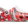 Crocs Classic Clog Marble Beach Sports Sandale unisex roșii albe „Red White” 206867-884 Crocs Classic Clog Marble Beach Sports Sandale unisex roșii albe „Red White” 206867-884