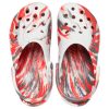 Crocs Classic Clog Marble Beach Sports Sandale unisex roșii albe „Red White” 206867-884 Crocs Classic Clog Marble Beach Sports Sandale unisex roșii albe „Red White” 206867-884