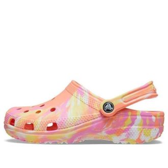 Crocs Classic Clog Marble Beach Sports Sandale unisex roșii multicolore „Roșu” 206867-83F Crocs Classic Clog Marble Beach Sports Sandale unisex roșii multicolore „Roșu” 206867-83F