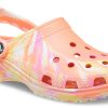 Crocs Classic Clog Marble Beach Sports Sandale unisex roșii multicolore „Roșu” 206867-83F Crocs Classic Clog Marble Beach Sports Sandale unisex roșii multicolore „Roșu” 206867-83F