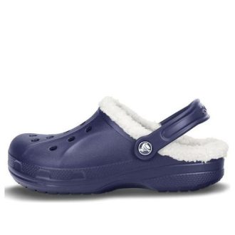 Crocs Classic Clog Papuci unisex Crocs Stay Warm rezistenti la uzura bleumarin 16244-49U