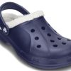Crocs Classic Clog Papuci unisex Crocs Stay Warm rezistenti la uzura bleumarin 16244-49U