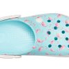 Crocs Classic Clog Pattern Sandale Crocs Beach albastru gheață 205579-4IU Crocs Classic Clog Pattern Sandale Crocs Beach albastru gheață 205579-4IU