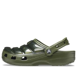 Crocs Classic Clog Sandale Crocs Army Green 206624-309