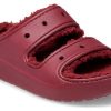 Crocs Classic Cozzzy Sandal „Roșu” 207446-612