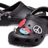 Crocs Classic Feel The Positivity Casual Unisex Sandale negre 207571-001