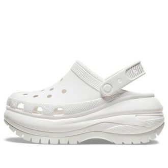 Crocs Classic Mega Crush Clog „Alb” 207988-100