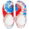 Crocs Classic Pattern Rezistent la uzură Anti-alunecare Sport Unisex Alb Albastru Roșu Sandale „Alb Albastru Roșu” 205453-928