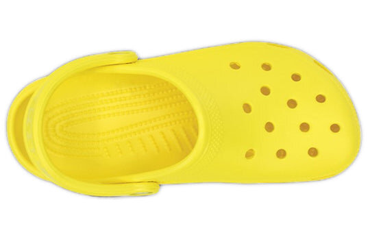 Crocs Classic Sandale Crocs Beach unisex galben strălucitor 10001-7C1 Crocs Classic Sandale Crocs Beach unisex galben strălucitor 10001-7C1