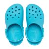 Crocs Classic Small Crocs Outdoor Beach Sports Sandale albastre pentru băieți mari 204536-4SL Crocs Classic Small Crocs Outdoor Beach Sports Sandale albastre pentru băieți mari 204536-4SL