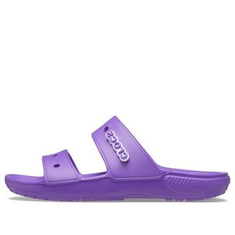 Crocs Classic Soft Sole Cozy Flat Toc Sport Papuci Unisex Violet 206761-518