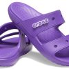 Crocs Classic Soft Sole Cozy Flat Toc Sport Papuci Unisex Violet 206761-518