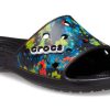 Crocs Classic Tie-Dye Graphic Slide „Negru” 206520-988