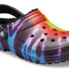 Crocs Classic Tie Dye Stay Warm Cosy Crocs Pantofi sport Unisex Purple Red 206341-988