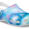 Crocs Colorful Crocs Beach Sandale albe multicolore unisex 207556-94S