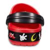 Crocs Crocband Cartoon Mickey Mouse Sandale unisex rezistente la uzură, roșu, negru „Roșu negru” 204936-90H
