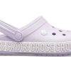 Crocs Crocband Logo Mania Saboți „Lilac” 205914-549