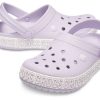 Crocs Crocband Logo Mania Saboți „Lilac” 205914-549