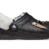 Crocs Disco Classic Saboți Disco Glitter cu căptușeală „Black White” 208075-0ZS