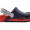 Crocs Electro 3 Outdoor Beach Sports Sandale pentru băieți mari, albastru, roșu, „Blue Red” 204991-4BA Crocs Electro 3 Outdoor Beach Sports Sandale pentru băieți mari, albastru, roșu, „Blue Red” 204991-4BA