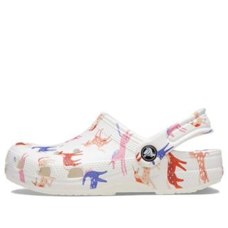 Crocs (GS) Classic Character Print Clog K „Alb Roșu Albastru” 209695-9CD