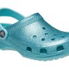Crocs (GS) Classic Glitter Clog „Blue Teal” 206993-4SS