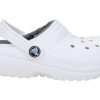 Crocs (GS) Classic Lined Sabot „Alb” 207010-10M