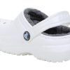 Crocs (GS) Classic Lined Sabot „Alb” 207010-10M