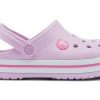 Crocs (GS) Crocband Clog „Pink White” 207006-6GD