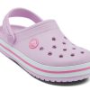 Crocs (GS) Crocband Clog „Pink White” 207006-6GD