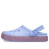 Crocs (GS) Crocband IV Saboți reflectorizați cu sirenă „Blue Pink” 208578-5Q7