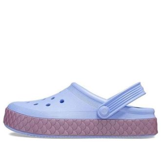 Crocs (GS) Crocband IV Saboți reflectorizați cu sirenă „Blue Pink” 208578-5Q7