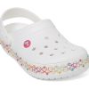 Crocs (GS) Crocband Stretch Necklace Clog „White Multi” 208269-94S