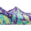 Crocs (GS) Saboți clasici cu căptușeală marmorată „Neon Purple Multi” 207238-573