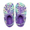 Crocs (GS) Saboți clasici cu căptușeală marmorată „Neon Purple Multi” 207238-573