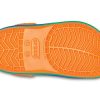 Crocs (GS) Saboți Crocband Rainbow Band „Orange Blue” 205205-80O